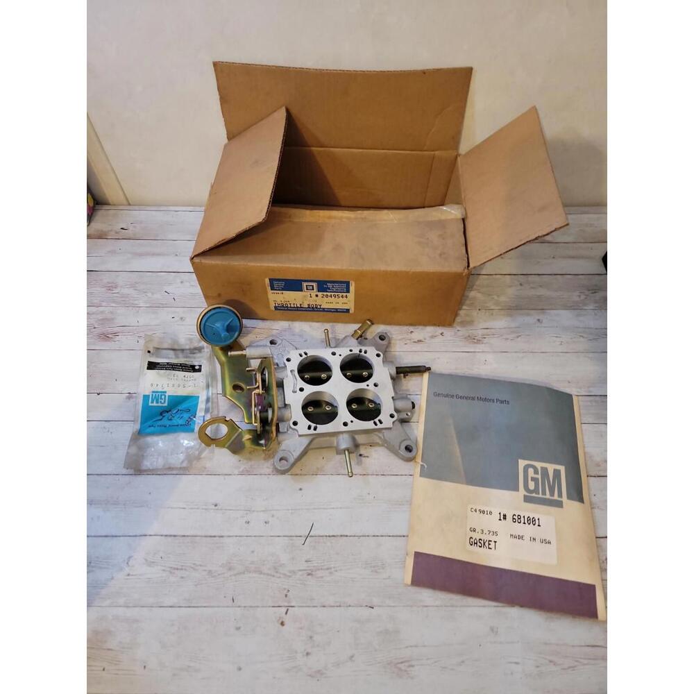 NOS GM Throttle Body Plate ~ 249544 ~ A59010 ~ G.R. 3.729